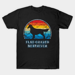 Flat-Coated Retriever Vintage Design Dog T-Shirt